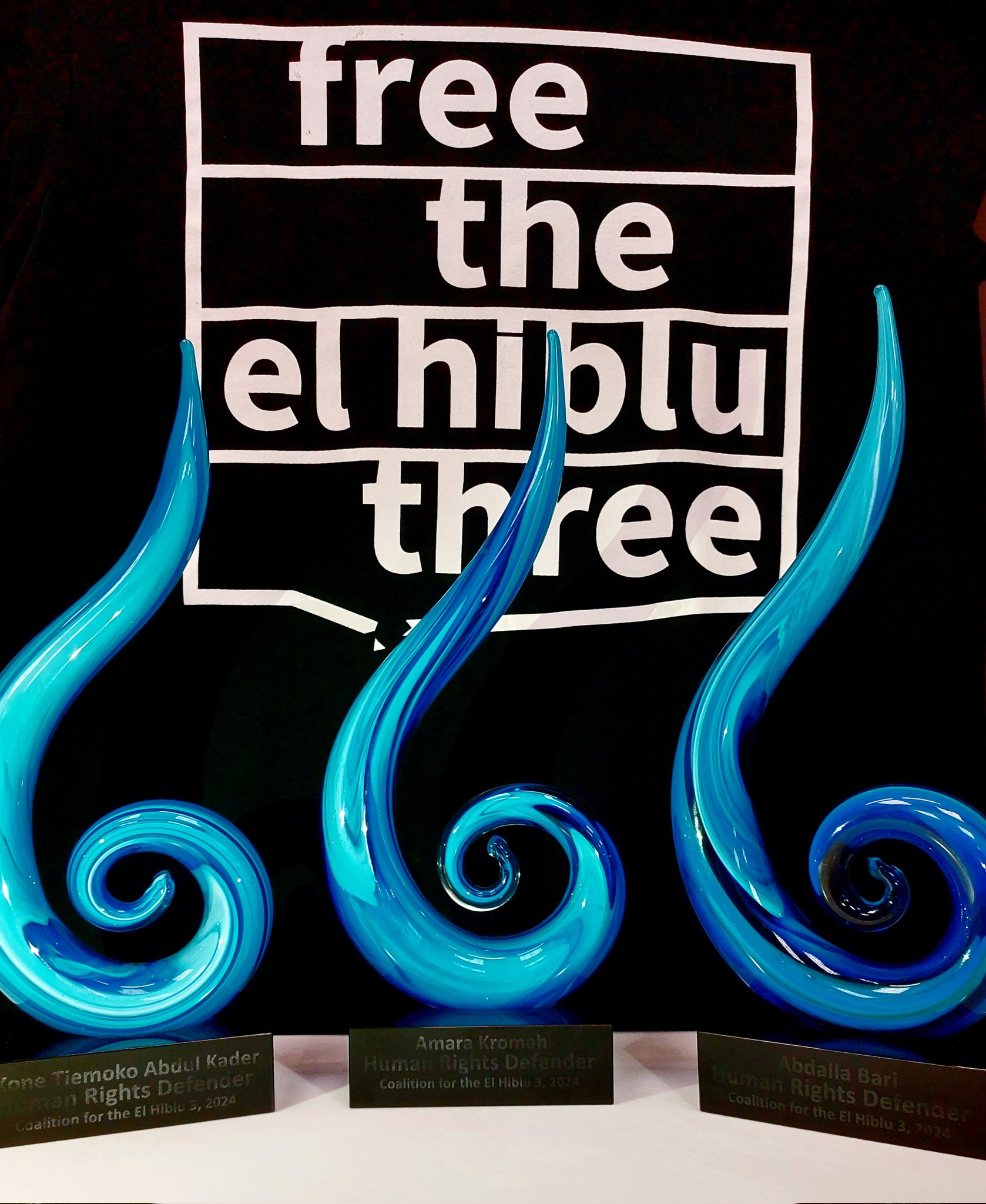 The El Hiblu 3 celebrated as Human Rights Defenders