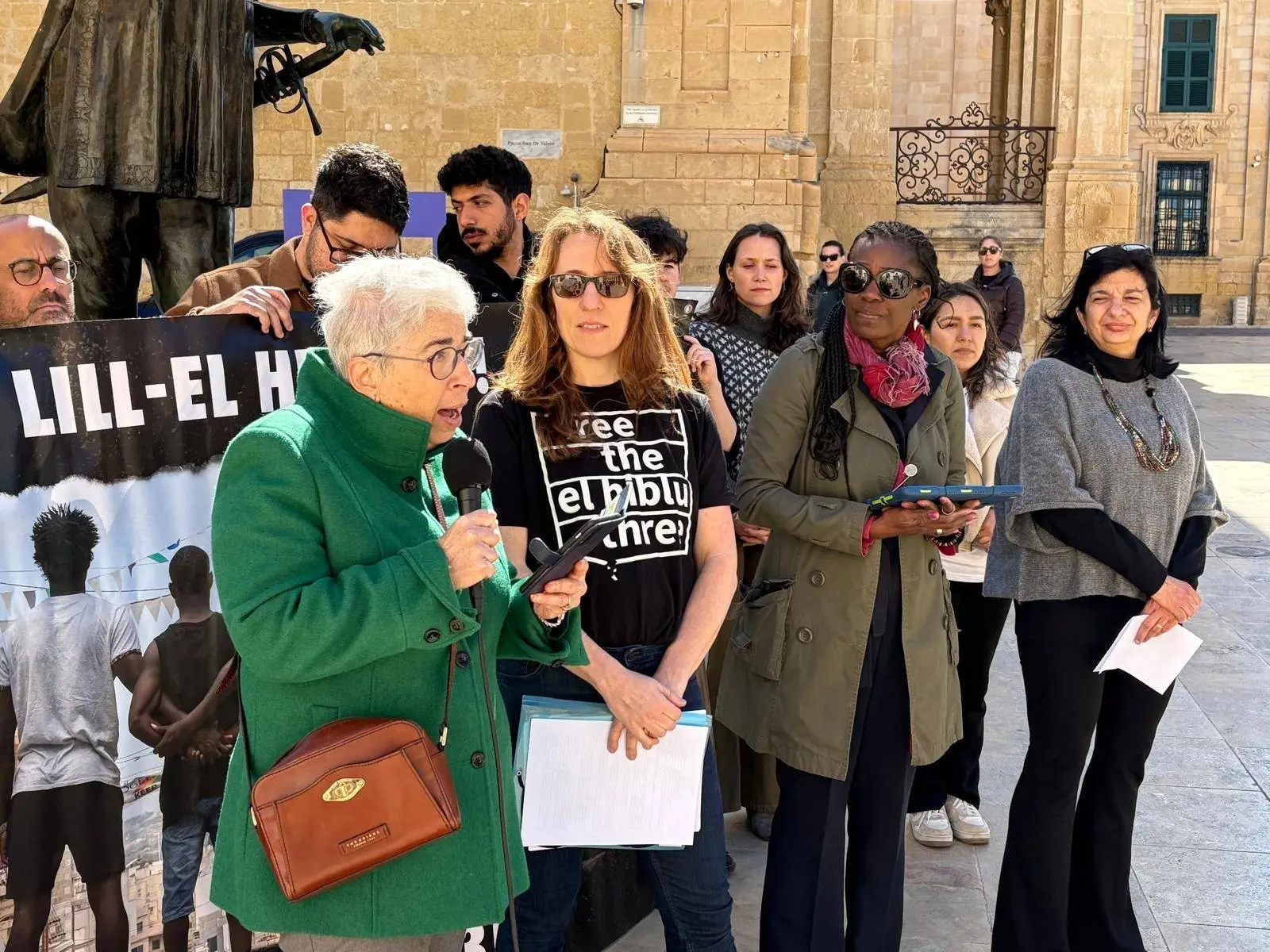 Press Conference Seven Hours for Seven Years El Hiblu 3